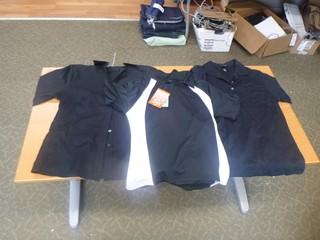 Qty Of (3) Size Medium Shirts And (1) Size Medium Jacket