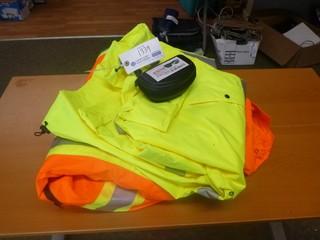(2) Size XL Reflective Jackets