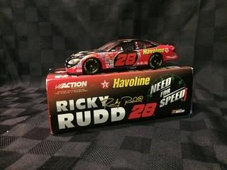 Action Collectibles Ricky Rudd #28 Texaco Havoline, 2001 Ford Taurus Diecast Model, 1:24 Scale.