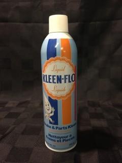 Liquid Kleen-Flo Brake & Parts Cleaner.