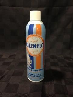 Liquid Kleen-Flo Brake & Parts Cleaner.