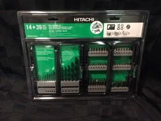 Hitachi 53pc Drill & Drive Set, New.