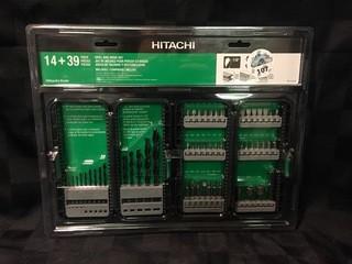 Hitachi 53pc Drill & Drive Set, New.