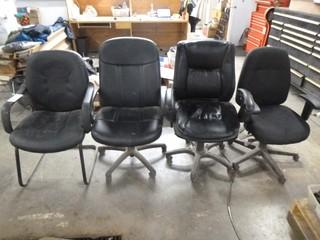 Qty Of (4) Office Chairs