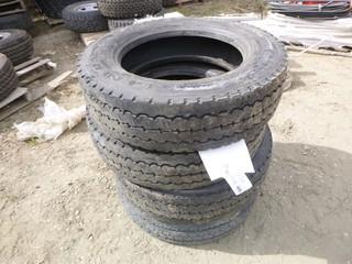 Qty Of (4) General LMT 460 225/70 R19.5 Tires