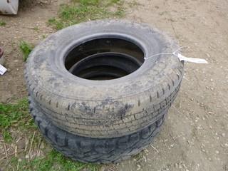 (1) Hankook LT245/70 R16 Tire And (1) Wrangler LT275/70 R18 Tire