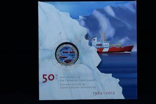 1962 - 2012 50th Anniversary Canadian Coast Guard Coin.