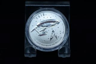 2016 Canada .9999 20 Dollar Star Trek Coin.