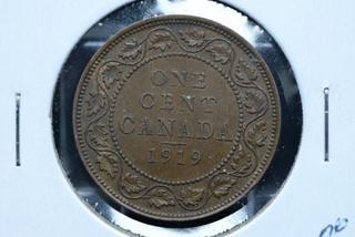 1919 Canada One Cent Coin.