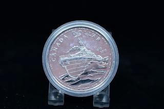 1910 - 2010 Canada Proof Silver Dollar.