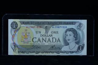 1973 Canada One Dollar Bank Note ALZ0871520.