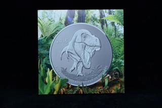 2016 Canada 20 Dollar .9999 Silver Dinosaur Coin.