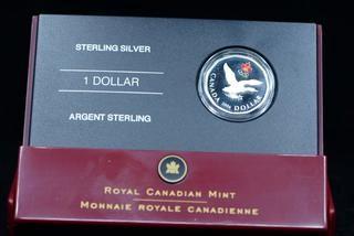 2006 Canada Sterling Silver Olympic Flying Loon.