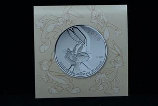 2015 Canada Bugs Bunny 20 Dollar .9999 Silver Coin.