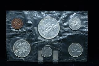 1961 Canada Proof Like Silver Set.