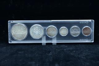 1963 Canada Silver Coin Set.