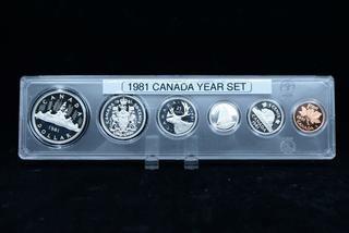 1981 Canada Proof Like Set.