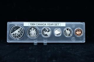 1984 Canada Proof Like Set.