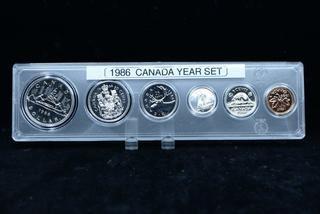 1986 Canada Proof Like Set.