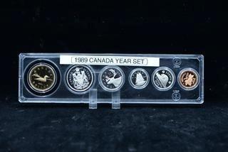 1989 Canada Proof Like Set.