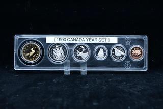 1990 Canada Proof Like Set.