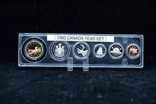 1993 Canada Proof Like Set.