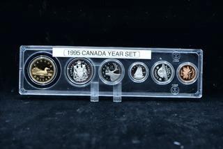 1995 Canada Proof Like Set.