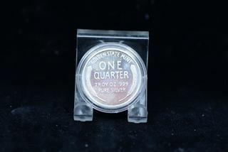 Liberty One Quarter Troy Oz .999 Pure Silver.