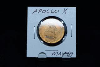 May 1968 Apollo X Space Mission Token.