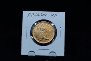 October 1968 Apollo VII Space Mission Token.