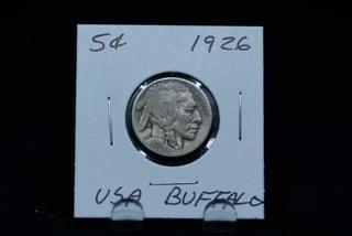 1926 USA 5 Cent Buffalo Nickel.