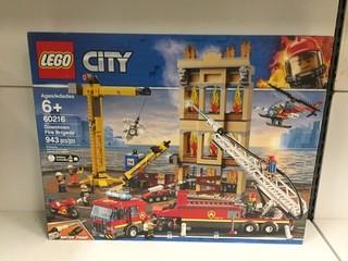 Lego City Downtown Fire Brigade 943 Piece Set, Unopened.