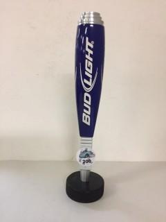 Bud Light Beer Tap Handle, 13"H.