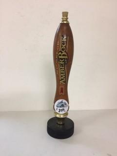 Michelob Amber Bock Beer Tap Handle, 12-1/2"H.