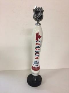 Molson Canadian NHL Beer Tap Handle, 14-1/2"H.