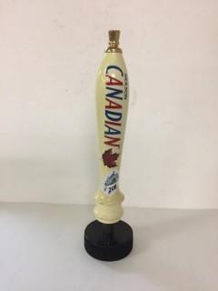 Molson Canadian Beer Tap Handle, 12-1/2".