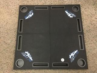 Harley Davidson Domino/Card/Puzzle Table, New With Carrying Case.