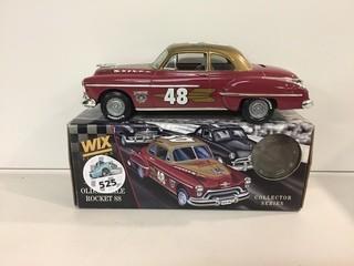 Ertl Collectibles 1949 Oldsmobile Rocket  Bill France #48 Diecast Coin Bank.