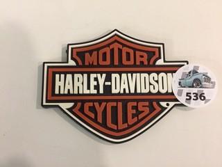 Harley Davidson Logo, 5" x 4".