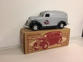 Ertl Collectibles 1938 Chevy Panel Truck Diecast Model.