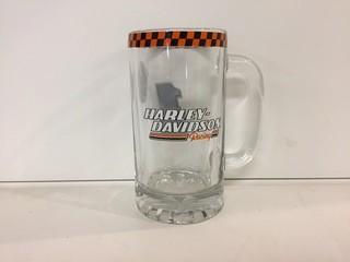 Harley Davidson Racing Beer Mug.