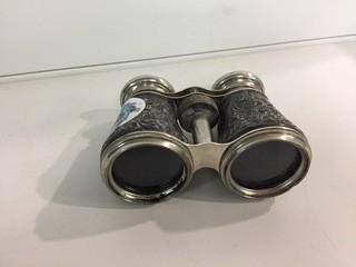 Goodwood Manufacture Parisienne Silver Binoculars.