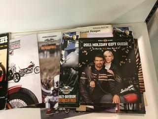 Lot of Assorted Harley Davidson Magazines.