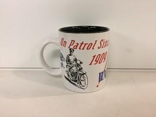 Harley Davidson On Patrol Since 1909 Mug.