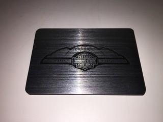 Harley Davidson Magnetic Address Book, 3-1/4" x 2-1/4".