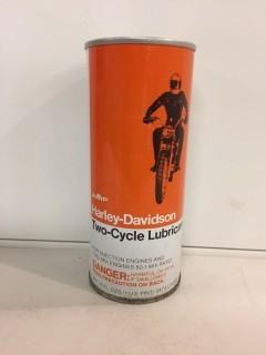 16oz of Harley Davidson Two-Cycle Lubricant.