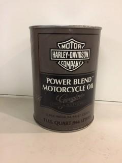 1 Quart of Harley Davidson API-SF Power Blend Motorcycle Oil.