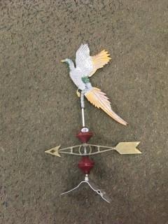 Metal Pheasant Weather Vane, 35"H.