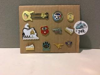 (11) Assorted Pins.