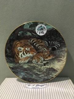 "The Siberian Tiger" Collector's Plate.